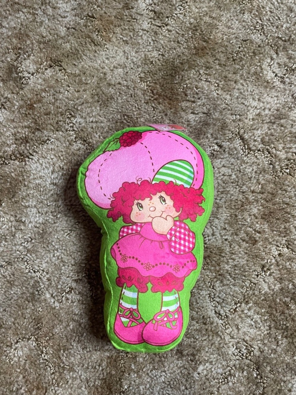 NWT Raspberry Tart from Strawberry Shortcake Plush Pillow‎ Toy